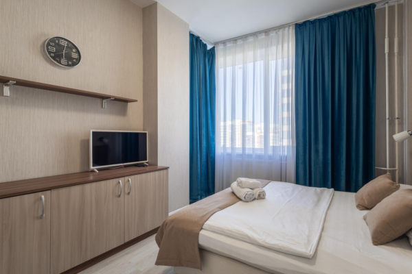 1-комнатные апартаменты, 48 м²