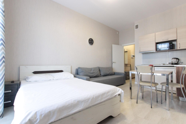 1-комнатные апартаменты, 45 м², 18 этаж
