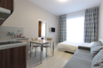 1-комнатные апартаменты, 45 м², 18 этаж 4