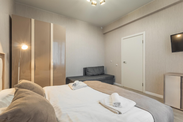 1-комнатные апартаменты, 46 м², 14 этаж