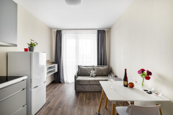 1-комнатные апартаменты, 32 м²